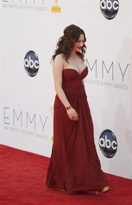 Kat Dennings - 64th Primetime Emmys Nokia Theatre LA Sept 23, 2012