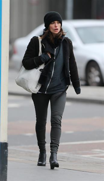 Keira Knightley out and about in London 2/6/13 