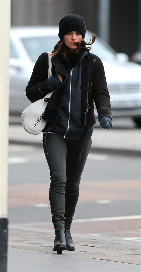 Keira Knightley out and about in London 2/6/13 