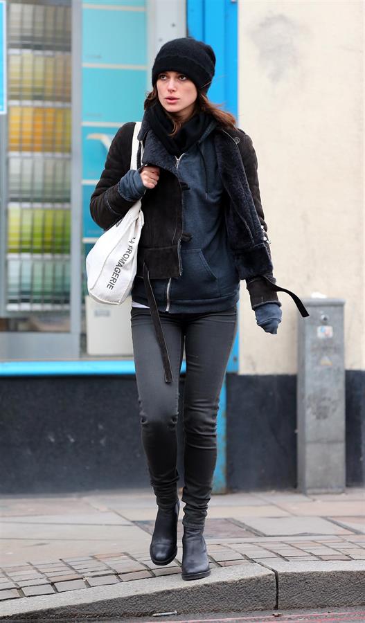 Keira Knightley out and about in London 2/6/13 