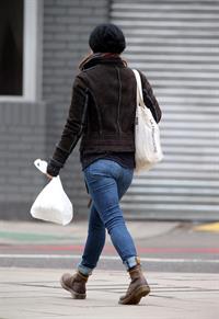 Keira Knightley out and about in London 2/25/13 