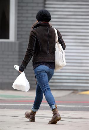 Keira Knightley out and about in London 2/25/13 