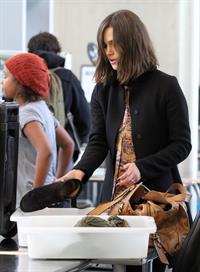 Keira Knightley At LAX Airport - November 10, 2012