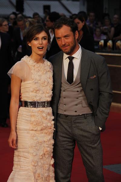 Keira Knightley attending the 'Anna Karenina' UK Premiere - September 4, 2012