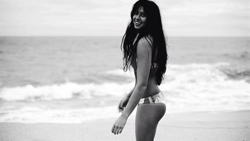 Malia Manuel in a bikini