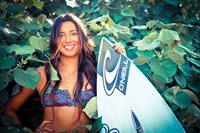 Malia Manuel in a bikini