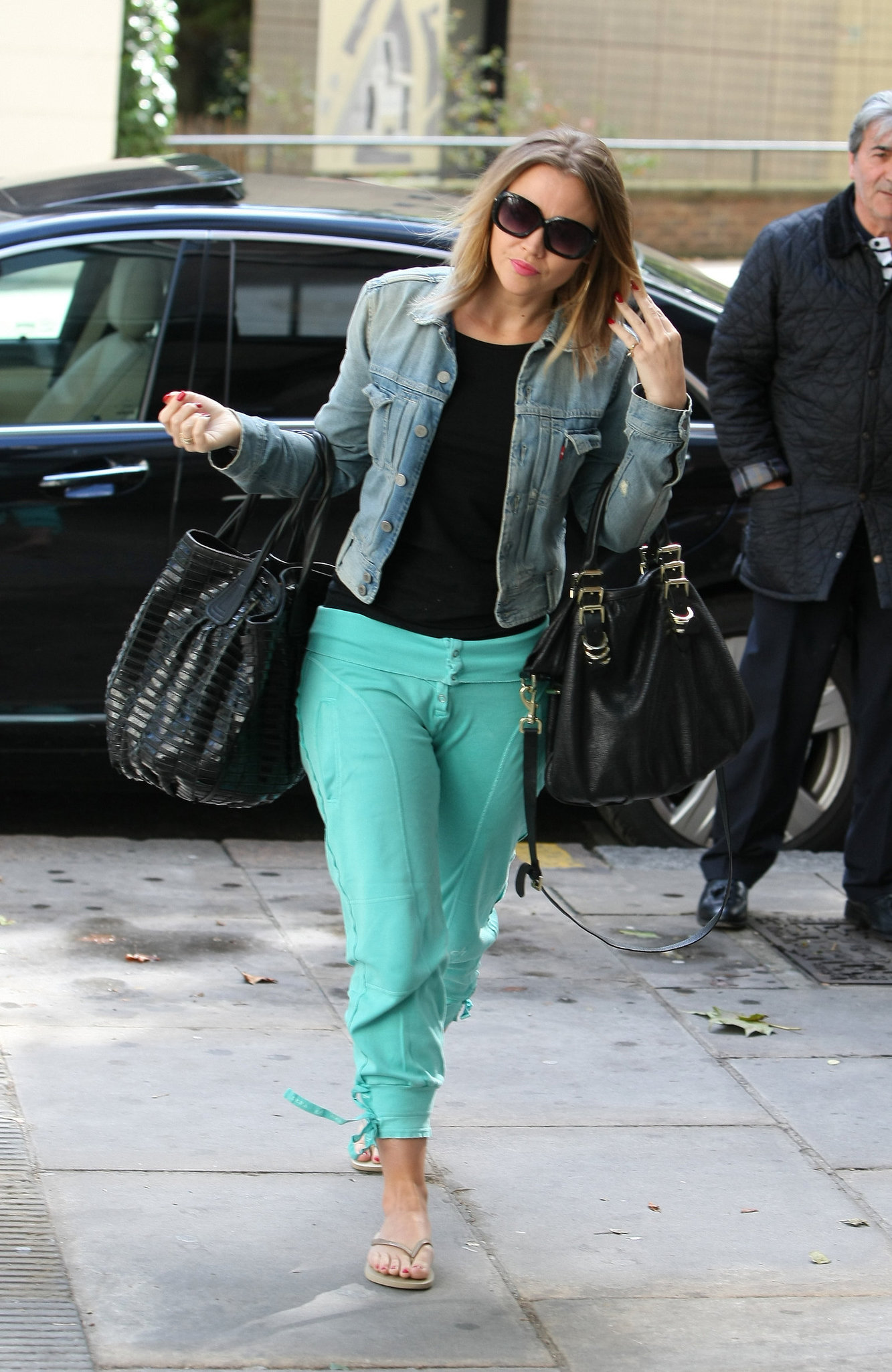 Kimberley Walsh  Arriving for rehearsals in central London - Sep 25, 2012 