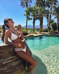 Carol Chafauzer in a bikini