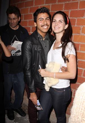 Lana Del Rey Ride music video premiere in Santa Monica 10/10/12 
