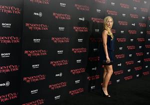Laura Vandervoort - At Regal Cinemas L.A. Live September 12, 2012