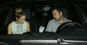 Lauren Conrad Spotted in a black leather skirt in Beverly Hills (10.05.2013) 