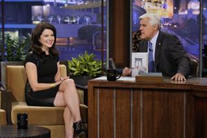 Lauren Graham on The Tonight Show with Jay Leno in 2013
