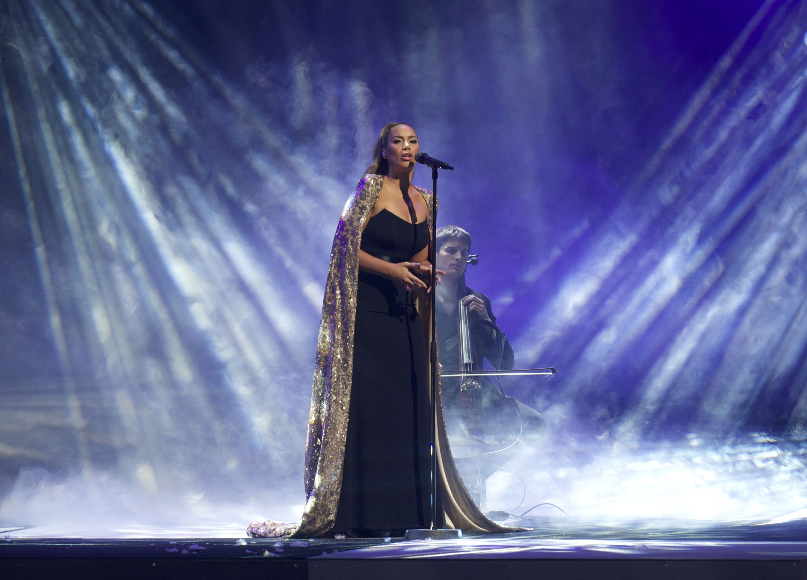 Leona Lewis Art On Ice show in Helsinki, Feb 9, 2013 