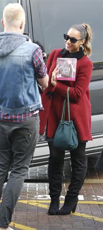 Leona Lewis Real Radio in Manchester - September 19, 2012 