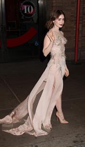 Lily Collins Glamour Magazine 23rd Annual Women Of The Year Gala in New York, Nov. 11, 2013 