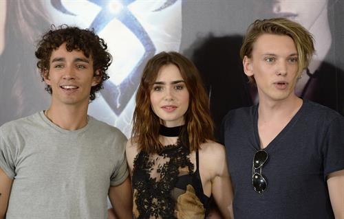 Lily Collins Pictures Lily Collins  The Mortal Instruments: City of Bones  Madrid Premiere 8/22/2013