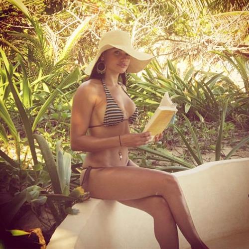 Samantha Sepulveda in a bikini