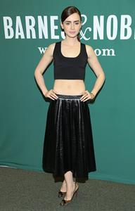 Lily Collins Seventeen Magazine September Cover Issue Celebration - New York, Aug. 6, 2013 