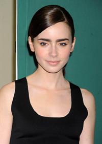 Lily Collins Seventeen Magazine September Cover Issue Celebration - New York, Aug. 6, 2013 
