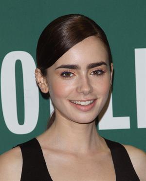 Lily Collins Seventeen Magazine September Cover Issue Celebration - New York, Aug. 6, 2013 