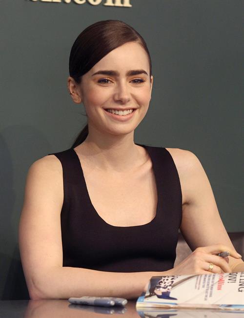 Lily Collins Seventeen Magazine September Cover Issue Celebration - New York, Aug. 6, 2013 