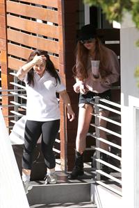 Lindsay Lohan - Exposes her socks in Los Angeles (31.01.2013) 