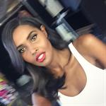 Ubah Hassan taking a selfie