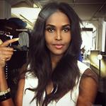 Ubah Hassan taking a selfie