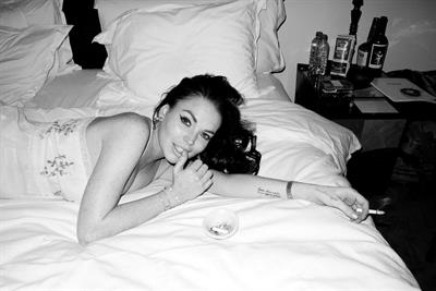 Lindsay Lohan - Terry Richardson at The Chateau Marmont