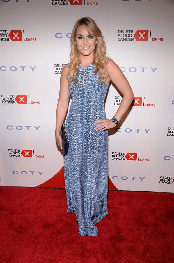 Lindsey Vonn attends the 2013 Delete Blood Cancer Gala in NY May 1, 2013 