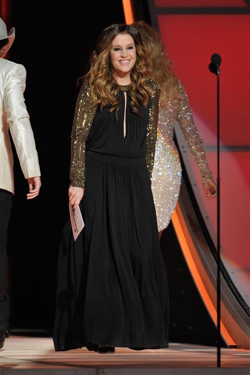 Lisa Marie Presley 46th Annual CMA Awards (November 1, 2012) 