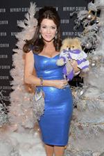 Lisa Vanderpump Beverly Center's Holiday Pet Portraits Debut (November 14, 2013) 