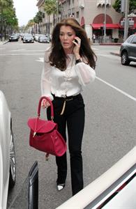 Lisa Vanderpump Spotted with daughter Pandora while shopping in Beverly Hills (May 9, 2013) 