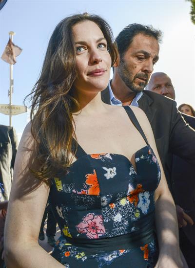 Liv Tyler Leaves the La Mandala Beach Club in Cannes on May 17, 2013