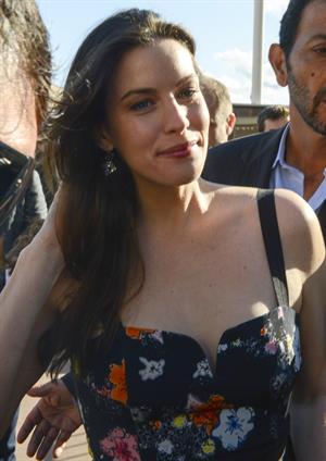 Liv Tyler Leaves the La Mandala Beach Club in Cannes on May 17, 2013