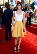 Lizzy Caplan - The Campaign - Los Angeles Premiere, Aug 3, 2012