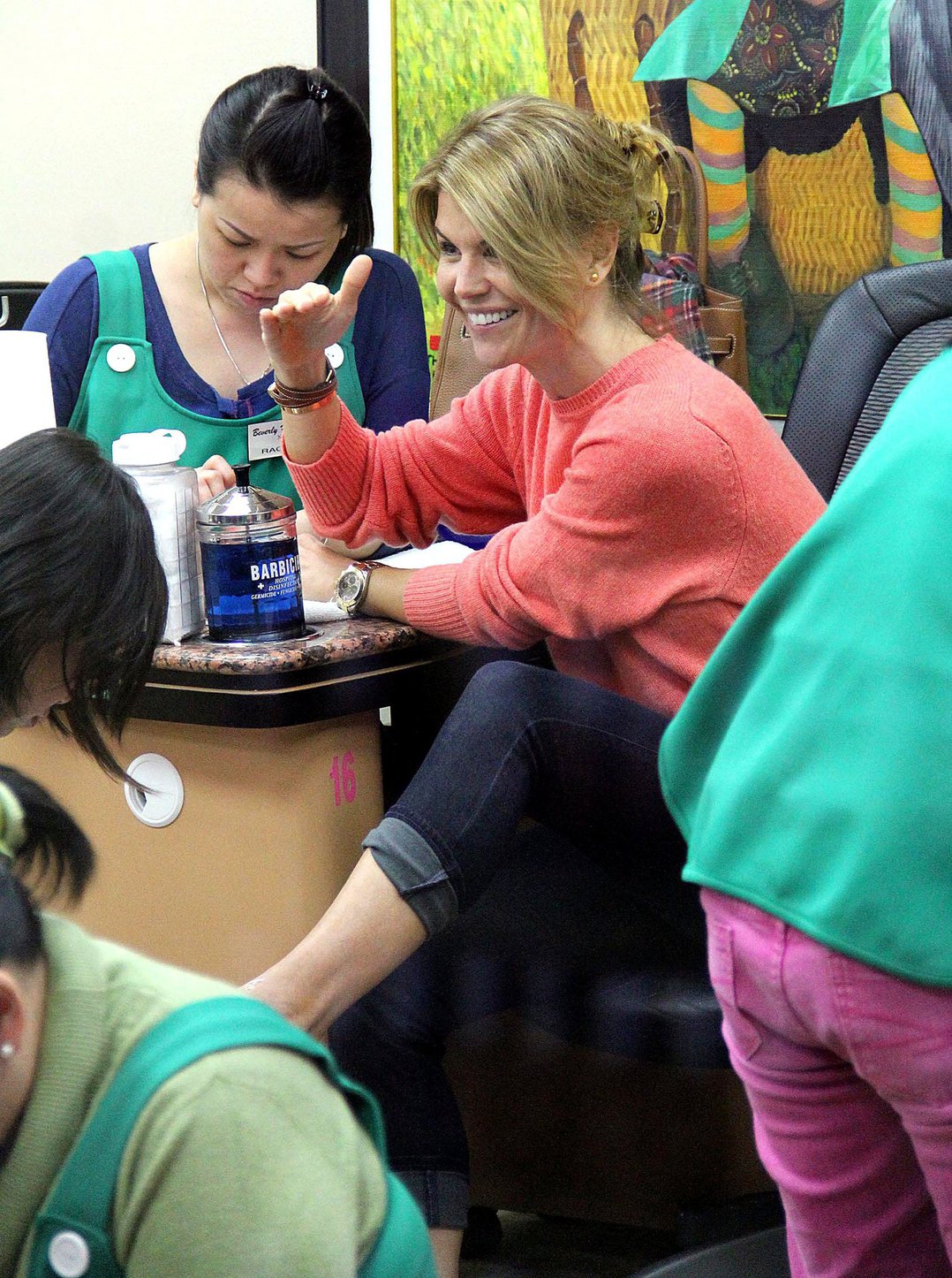 Lori Loughlin at a salon in Beverly Hills 1/28/13 