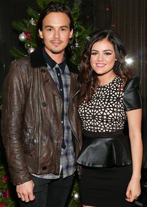 Lucy Hale NYLON celebrates Dec/Jan Cover Star Lucy Hale in Los Angeles 12/7/12 