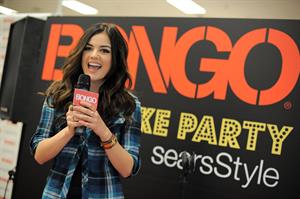 Lucy Hale Bongo Karaoke Party in Costa Mesa CA 11/10/12 