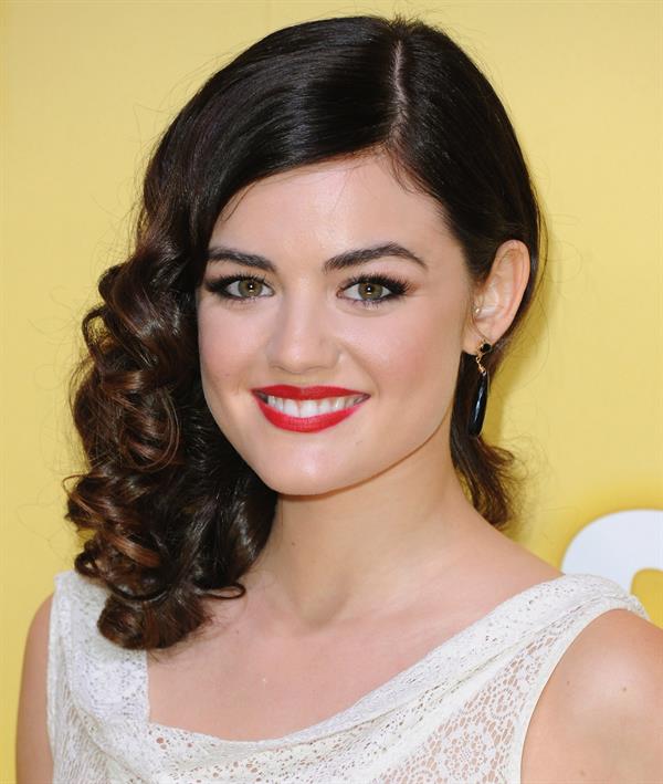Lucy Hale 46th annual CMA awards in Nashville 11/1/12