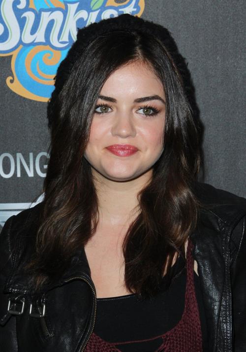 Lucy Hale 4th annual Haunted Hayride LA 10/7/12 