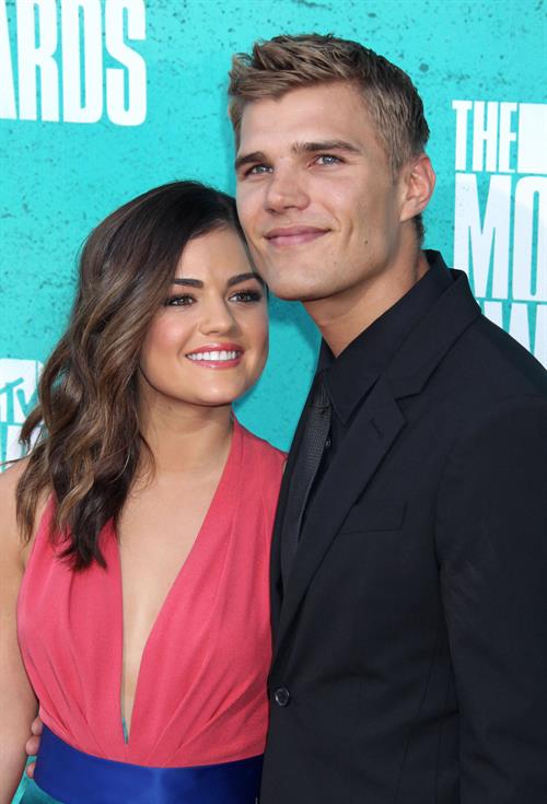 Lucy Hale - 2012 MTV Movie Awards (Arrival) in Universal City (June 3, 2012)