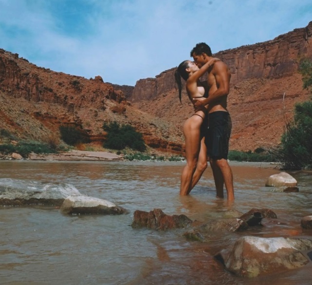 Julian Acevedo in a bikini