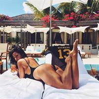 Mónica Alvarez in a bikini - ass