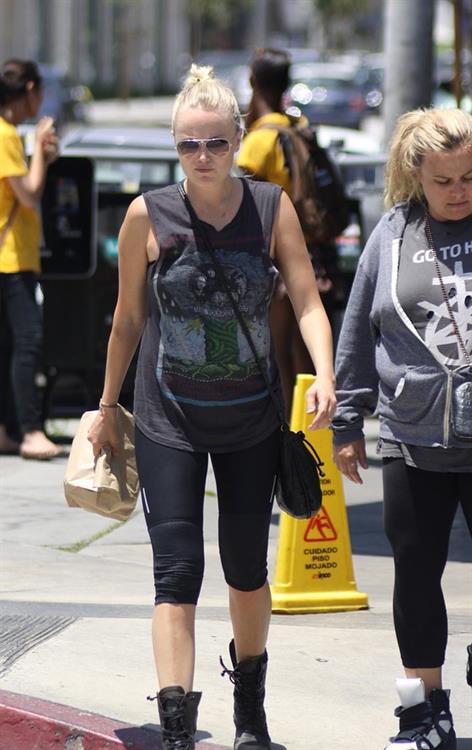 Malin Akerman out and about in Beverly Hills on May 31, 2013