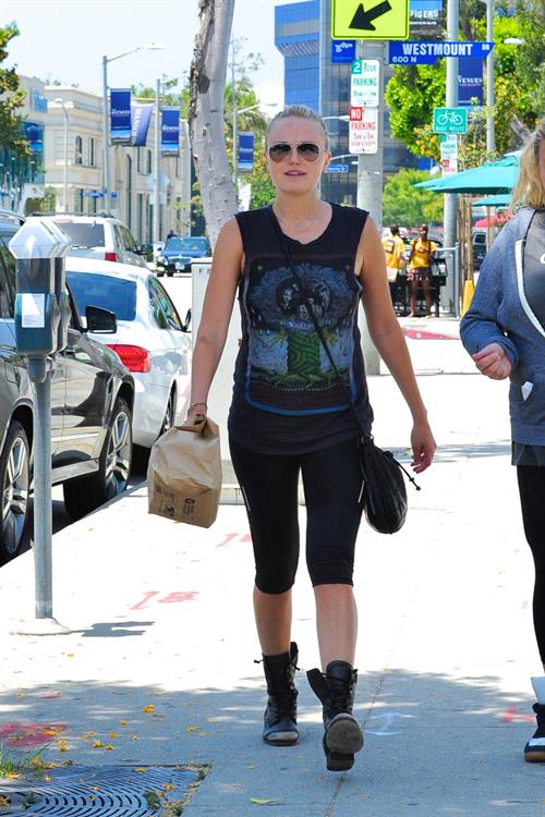 Malin Akerman out and about in Beverly Hills on May 31, 2013