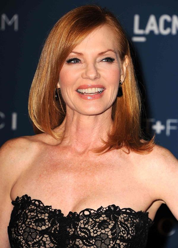 Marg Helgenberger 2013 LACMA Art Film Gala in LA on November 2, 2013 