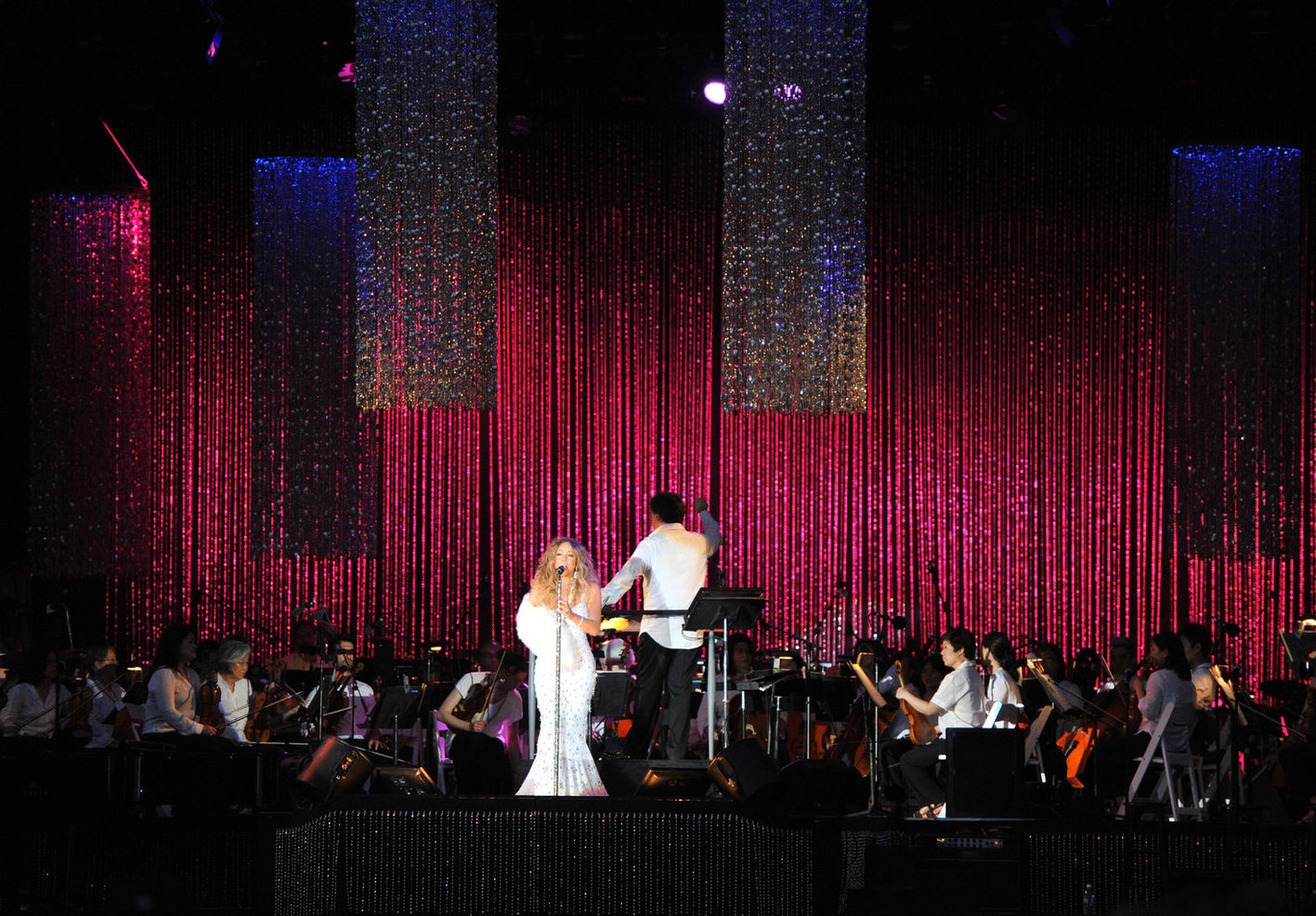 Mariah Carey MLB All Star Charity Concert Benefiting Sandy Relief -- New York, Jul 13, 2013 