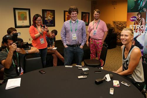 Maria Sharapova Pictures Maria Sharapova BNP Paribas Open 2013: All Access Hour March 6, 2013