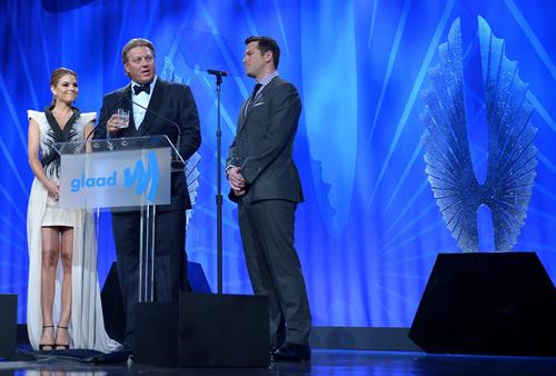 Maria Menounos 24th Annual GLAAD Media Awards -- Los Angeles, Apr. 20, 2013 